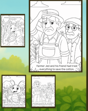 Willie on the Farm Coloring Book, view 2